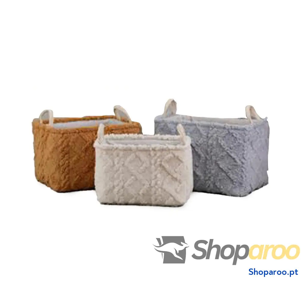 Conjunto de Cestas DKD Home Decor 42 x 32 27 cm