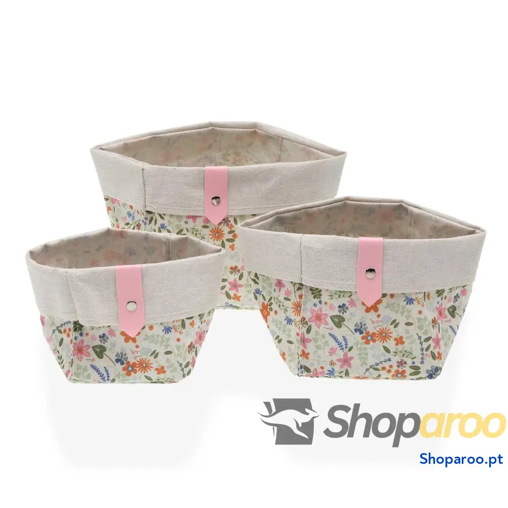 Conjunto de Cestas Versa 14 x cm Bloemen