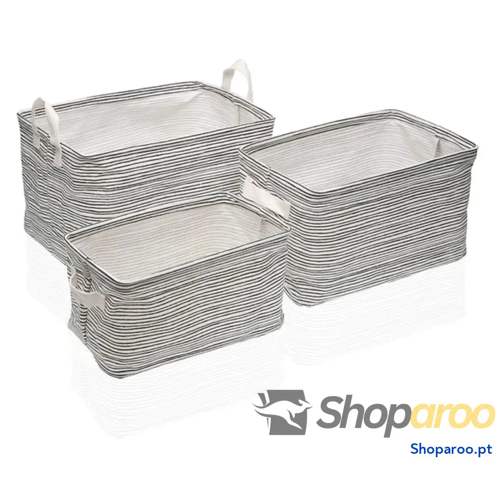 Conjunto de Cestas Versa 25 x 22 35 cm 32 21 19 28 17 15