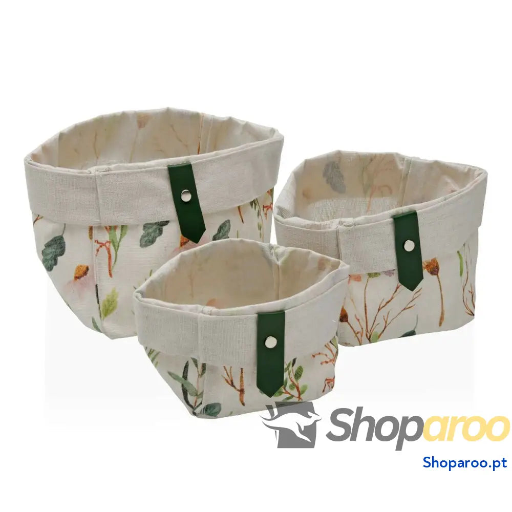 Conjunto de Cestas Versa Sansa 14 x cm Quadrado