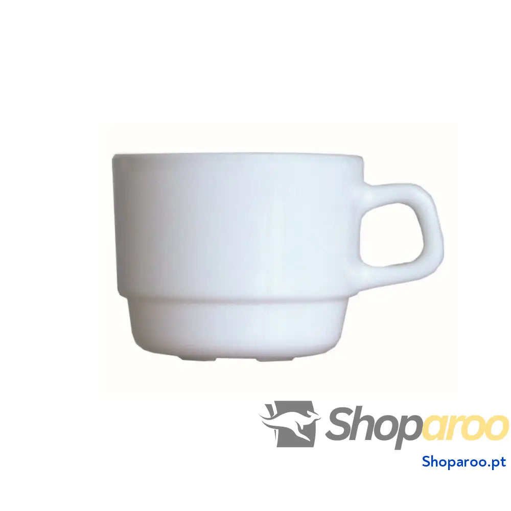 Conjunto de Chávenas Arcoroc Restaurant Branco Vidro 190 ml Infusão 12 Unidades