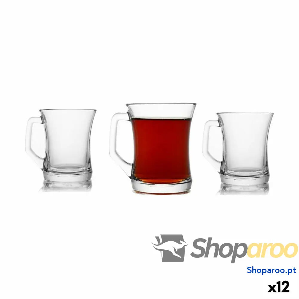 Conjunto de Chávenas Café LAV Zen + 225 ml 3 Peças (12 Unidades)