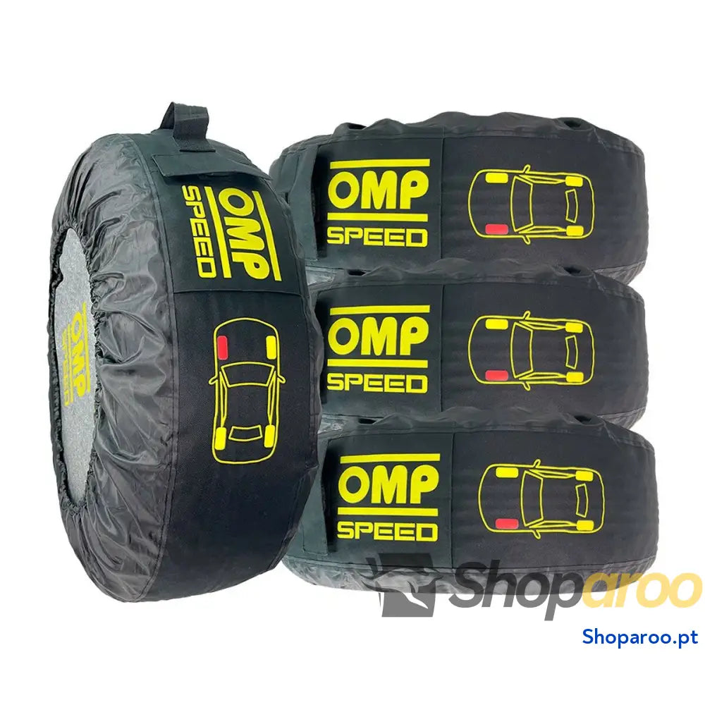 Conjunto de cobertura pneus OMP Speed (4 Unidades) (32 cm)