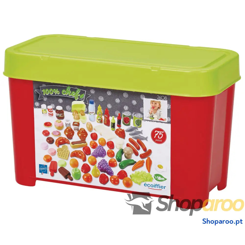 Conjunto de Comida Ecoiffier Food Box