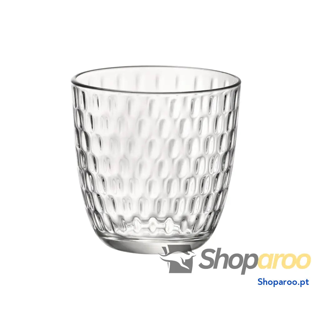 Conjunto de Copos Bormioli Rocco Slot Transparente Vidro Com relevo 290 ml 6 Unidades
