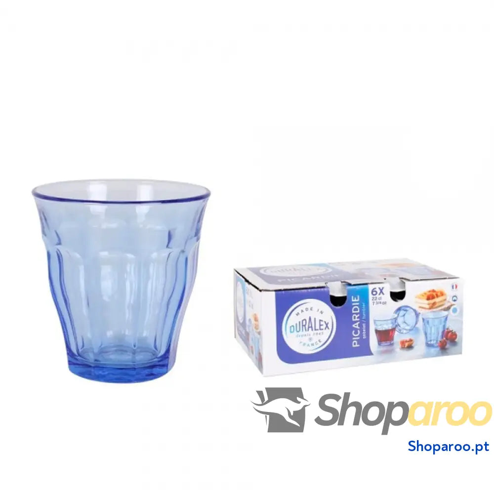 Conjunto de Copos Duralex 1026BB06/6 220 ml (6 Unidades)