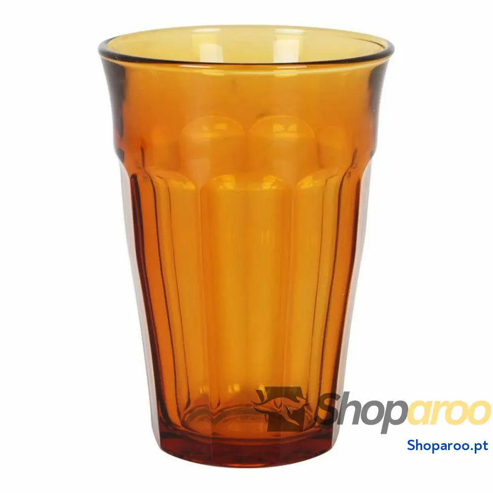 Conjunto de Copos Duralex Picardie Âmbar 360 ml (4 Unidades) pcs)