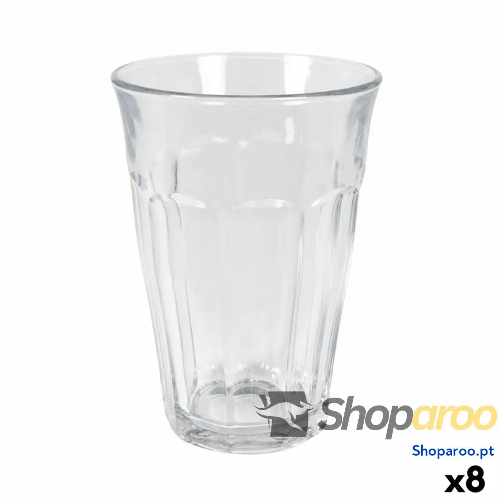 Conjunto de Copos Duralex Picardie Transparente 4 Peças 360 ml (8 Unidades)