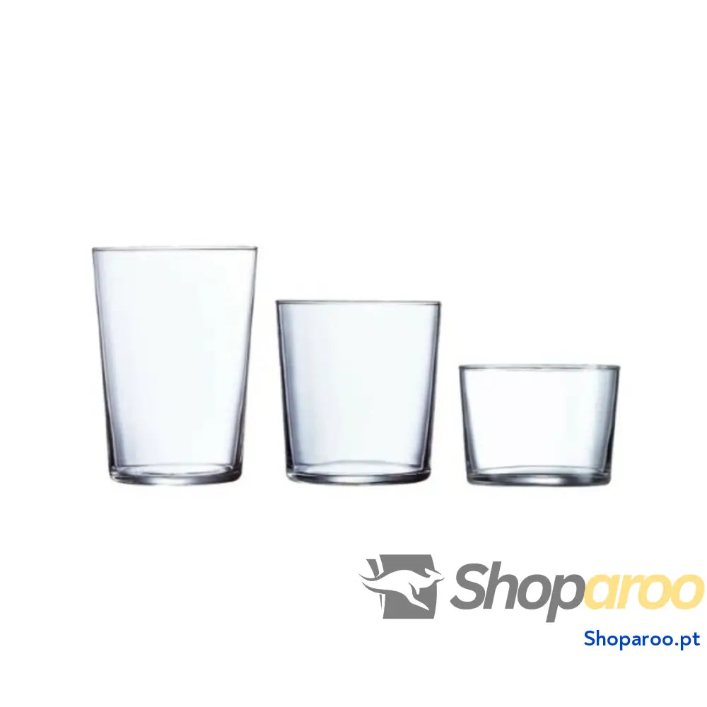 Conjunto de Copos Luminarc Gorbea Transparente Vidro 6 Peças (18 pcs)