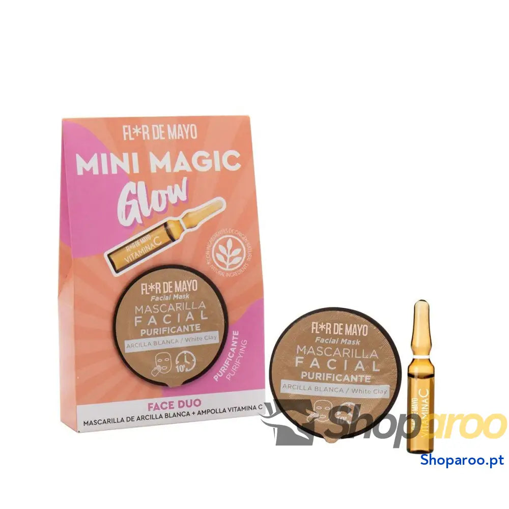 Conjunto de Cosmética Flor de Mayo Mini Magic Glow 2 Peças
