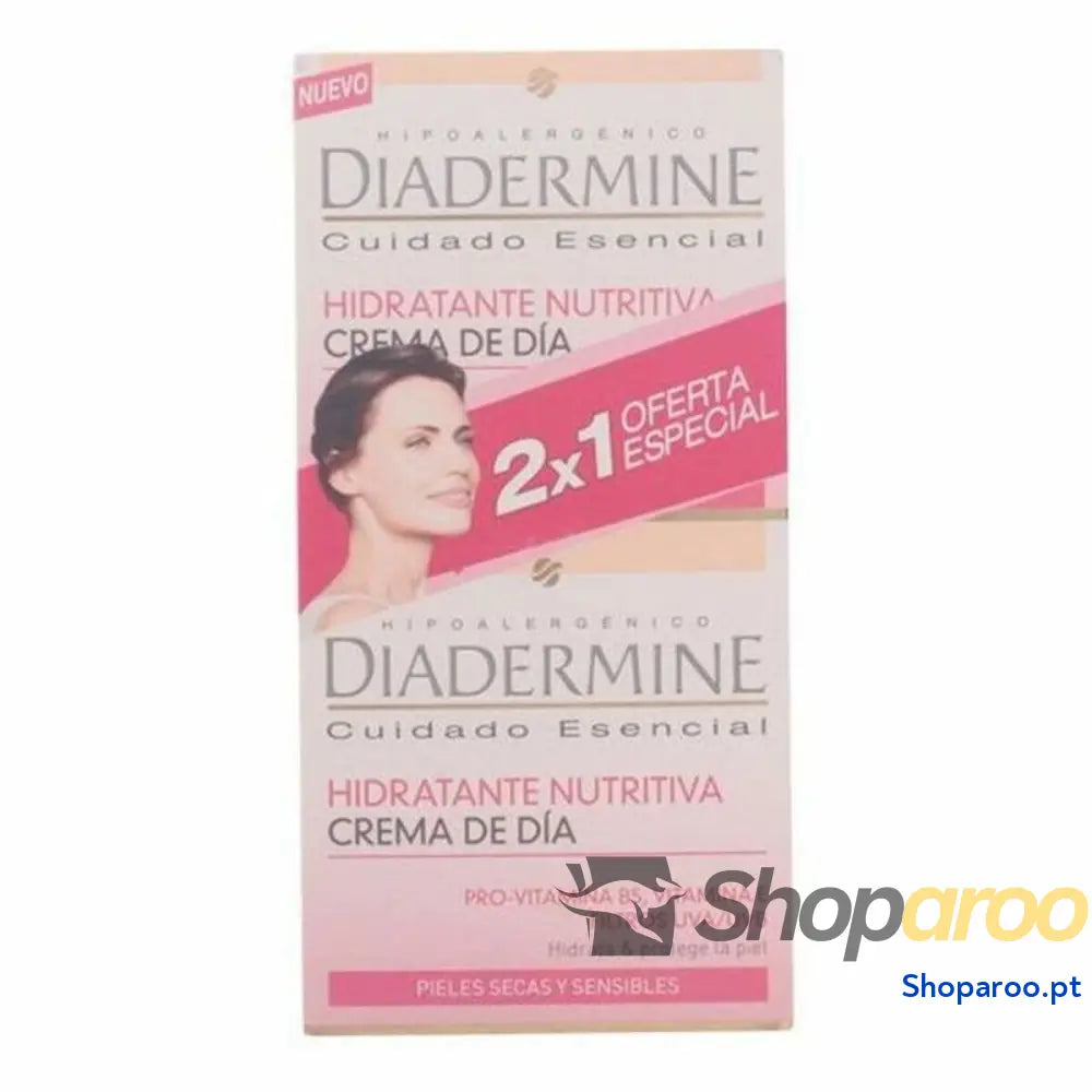 Conjunto de Cosmética Mulher Diadermine Ph5 Creme de Dia 2 Peças