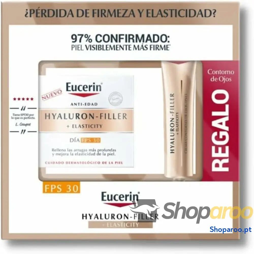 Conjunto de Cosmética Mulher Eucerin HYALURON FILLER 2 Peças