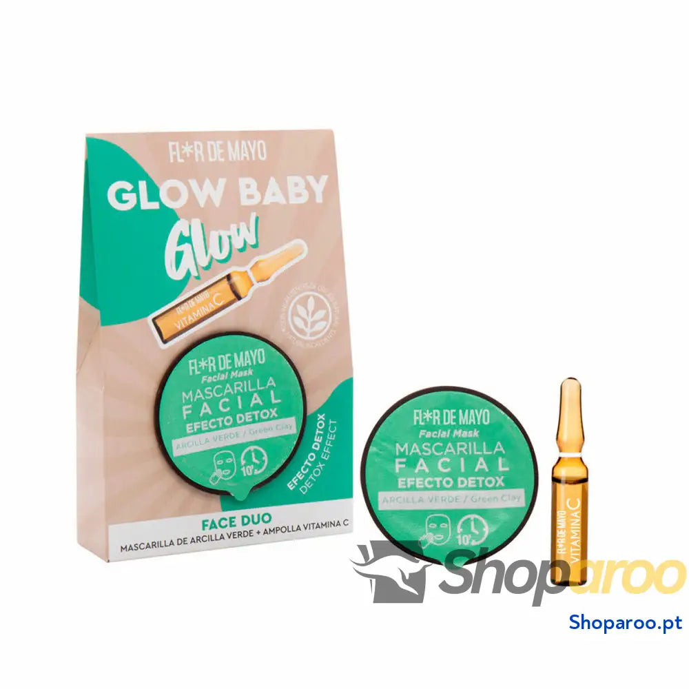Conjunto de Cosmética Mulher Flor de Mayo Glow Baby Glow 2 Peças
