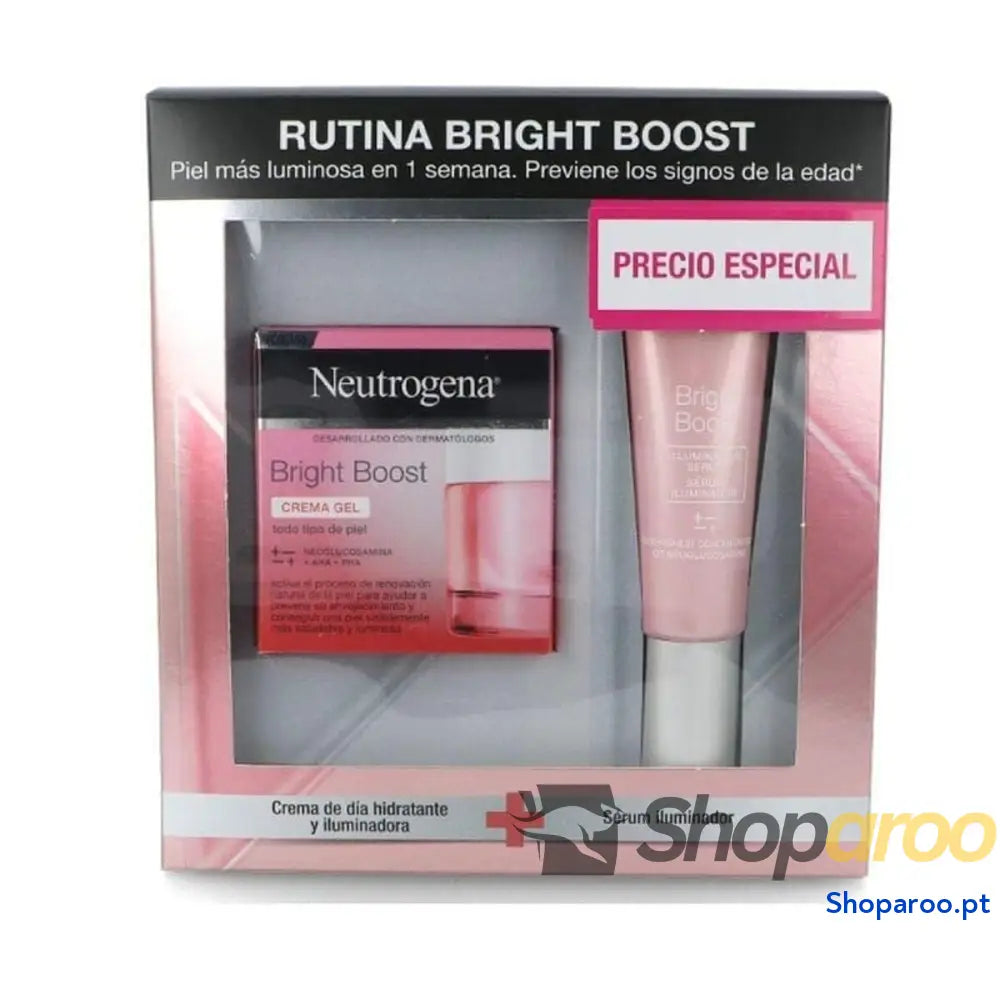Conjunto de Cosmética Neutrogena Bright Boost 2 Peças