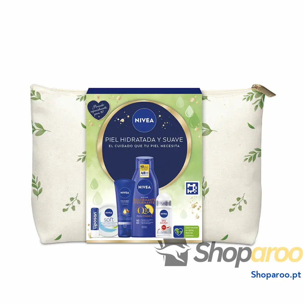 Conjunto de Cosmética Nivea PIEL HIDRATADA Y SUAVE 5 Peças