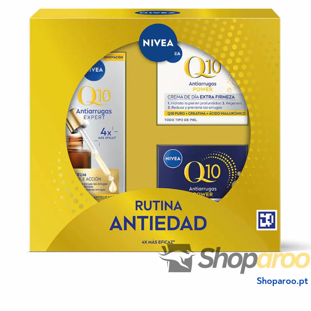 Conjunto de Cosmética Nivea Q10 3 Peças