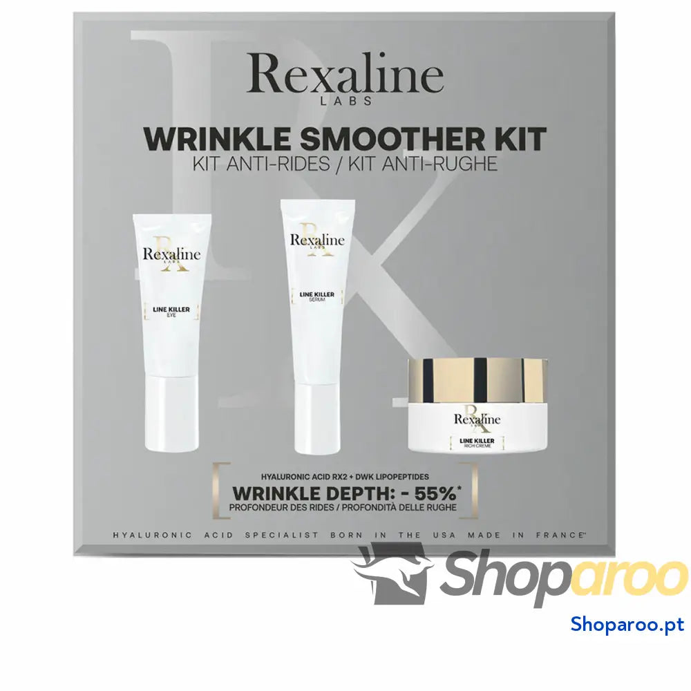 Conjunto de Cosmética Rexaline Wrinkle Smoother Antienvelhecimento