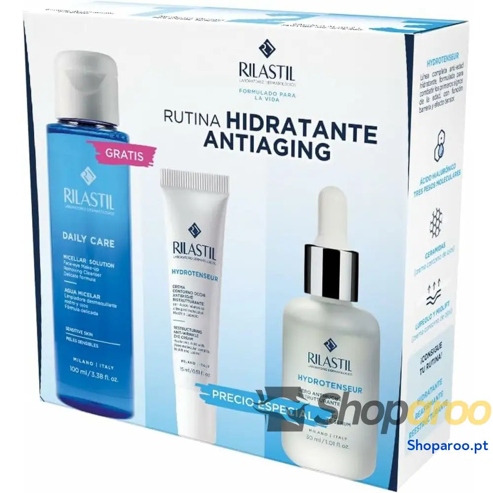 Conjunto de Cosmética Rilastil HYDROTENSEUR 3 Peças