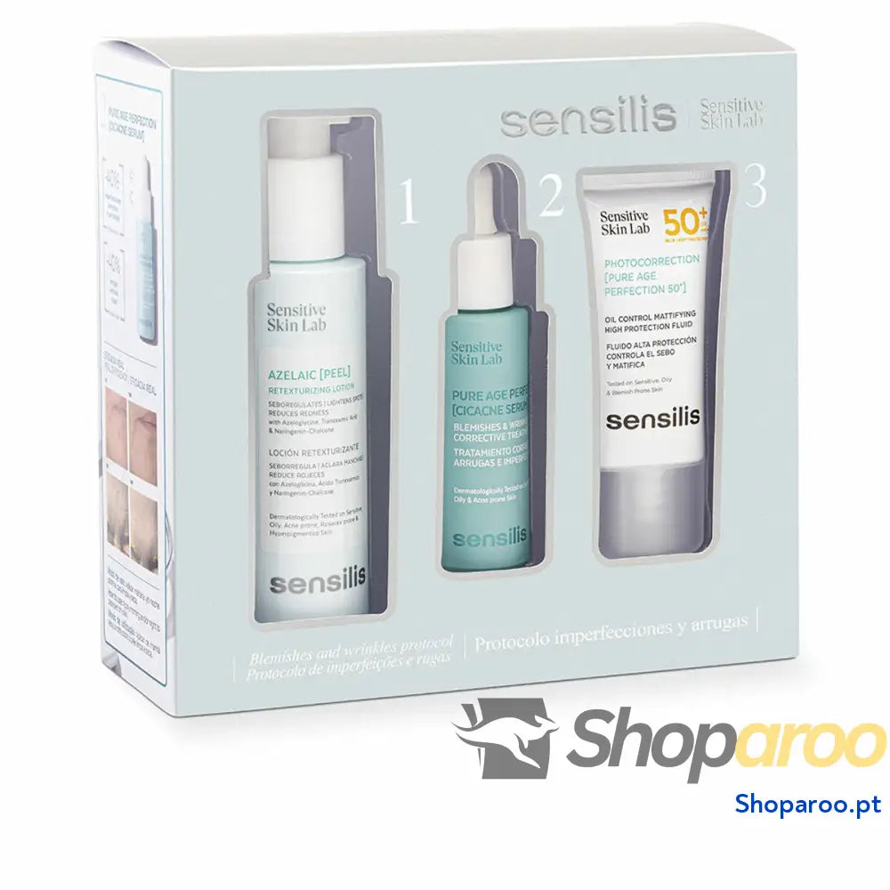 Conjunto de Cosmética Sensilis PURE AGE PERFECTION 3 Peças