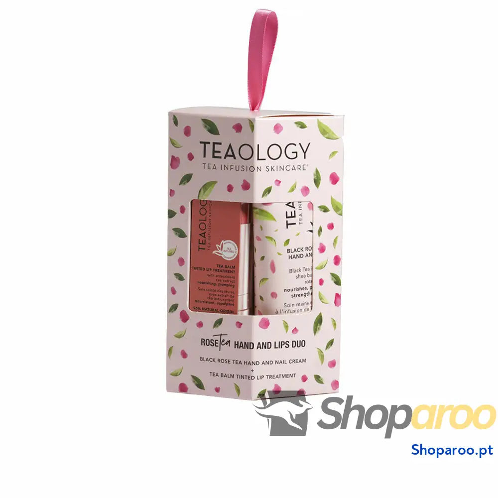 Conjunto de Cosmética Teaology Black Rose Tea 2 Peças