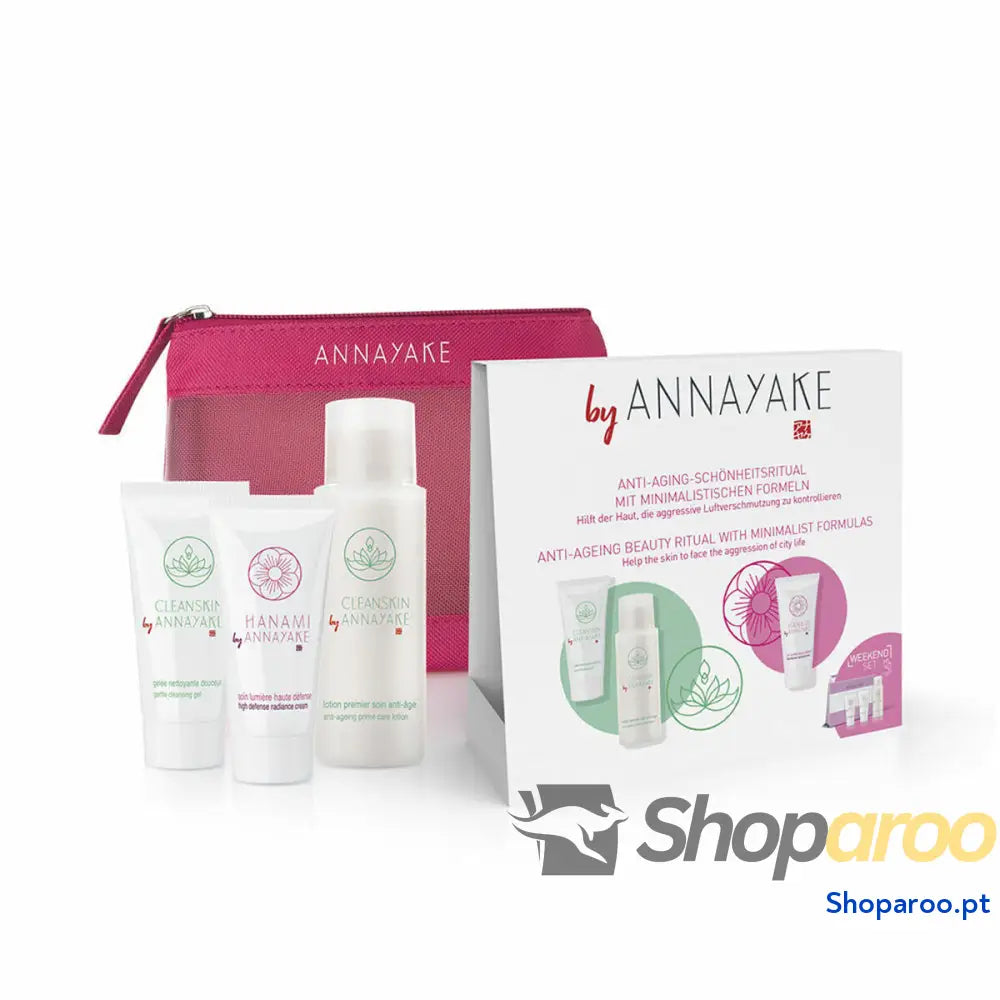 Conjunto de Cosmética Unissexo Annayake Hanami 3 Peças