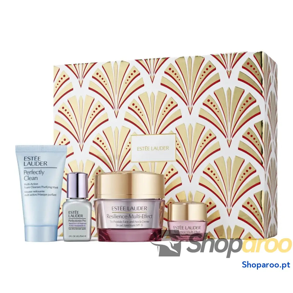 Conjunto de Cosmética Unissexo Estee Lauder RESILIENCE 4 Peças