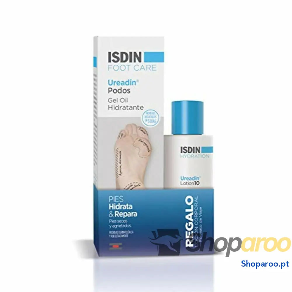 Conjunto de Cosmética Unissexo Isdin Ureadin Podos Repair 2 Peças