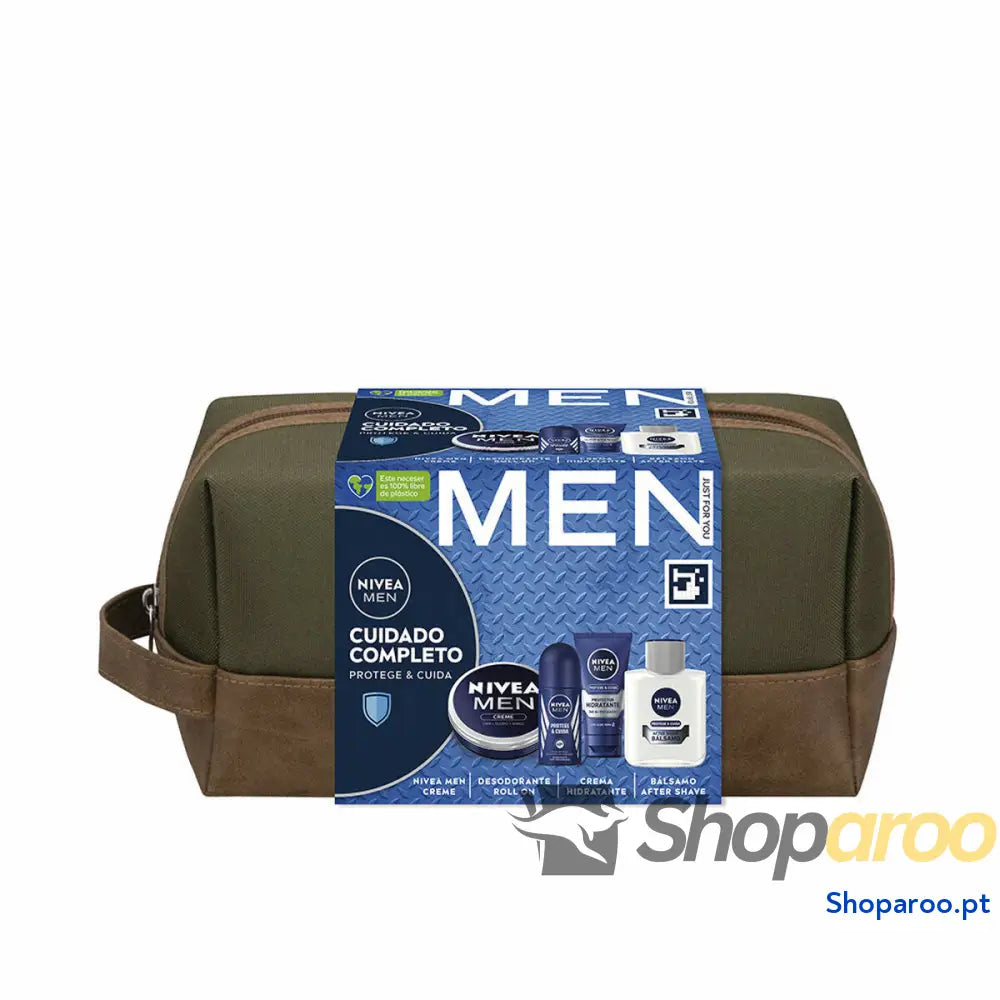 Conjunto de Cosmética Unissexo Nivea NECESER CUIDADO 5 Peças