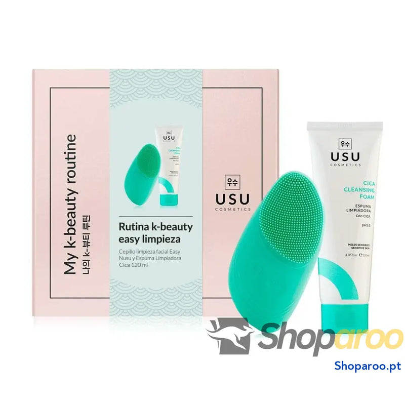 Conjunto de Cosmética Unissexo USU Cosmetics My K-Beauty Easy Rutine 2 Peças