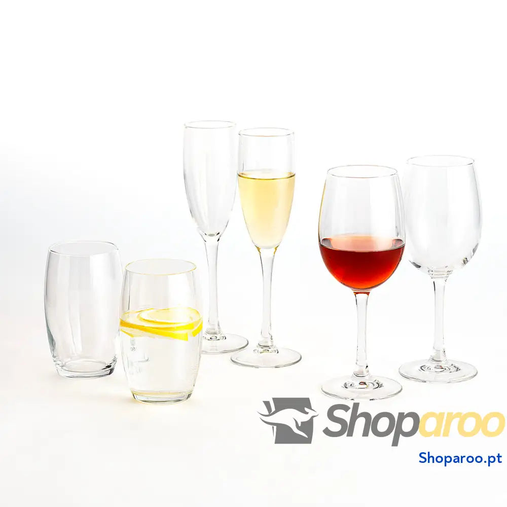 Conjunto de cristaleira Luminarc La Cave (18 Peças)