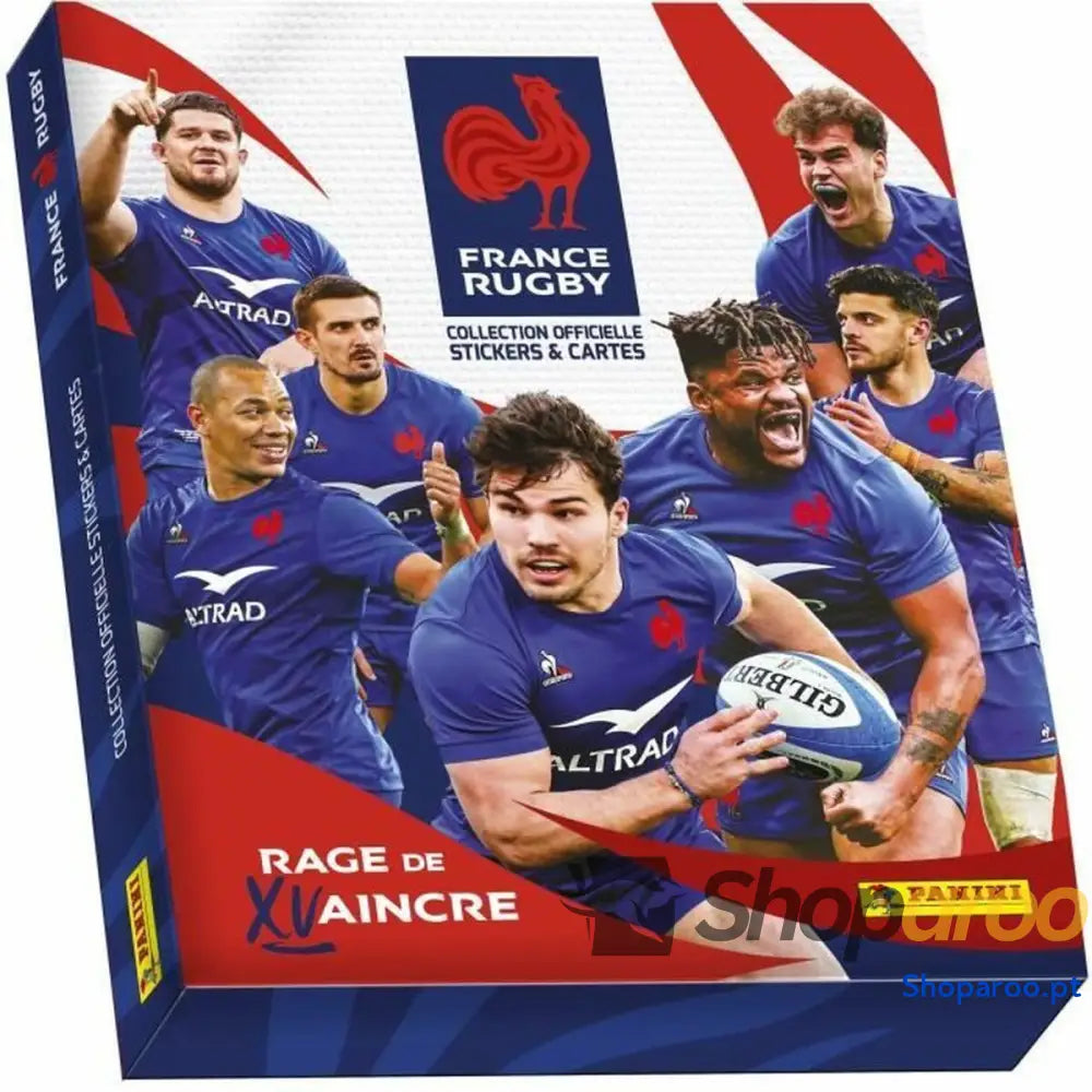 Conjunto de cromos Panini France Rugby