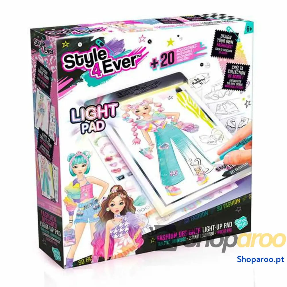 Conjunto de Desenho Canal Toys Plástico