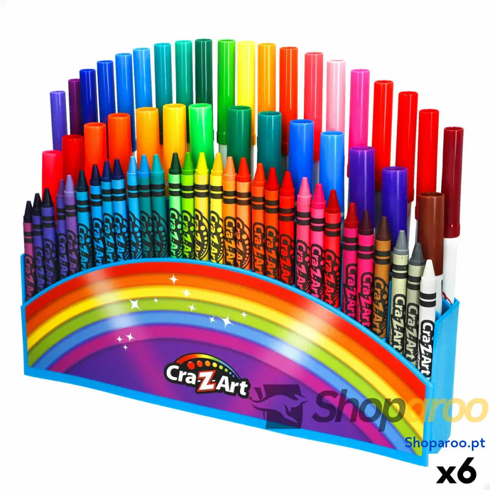 Conjunto de Desenho Cra-Z-Art (6 Unidades)