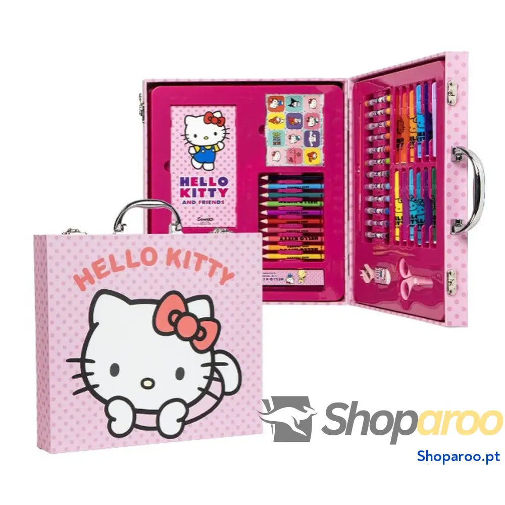 Conjunto de Desenho Hello Kitty 31 x 28 x 4 cm 42 Peças