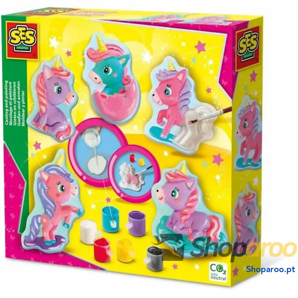 Conjunto de Desenho SES Creative Baby unicorns