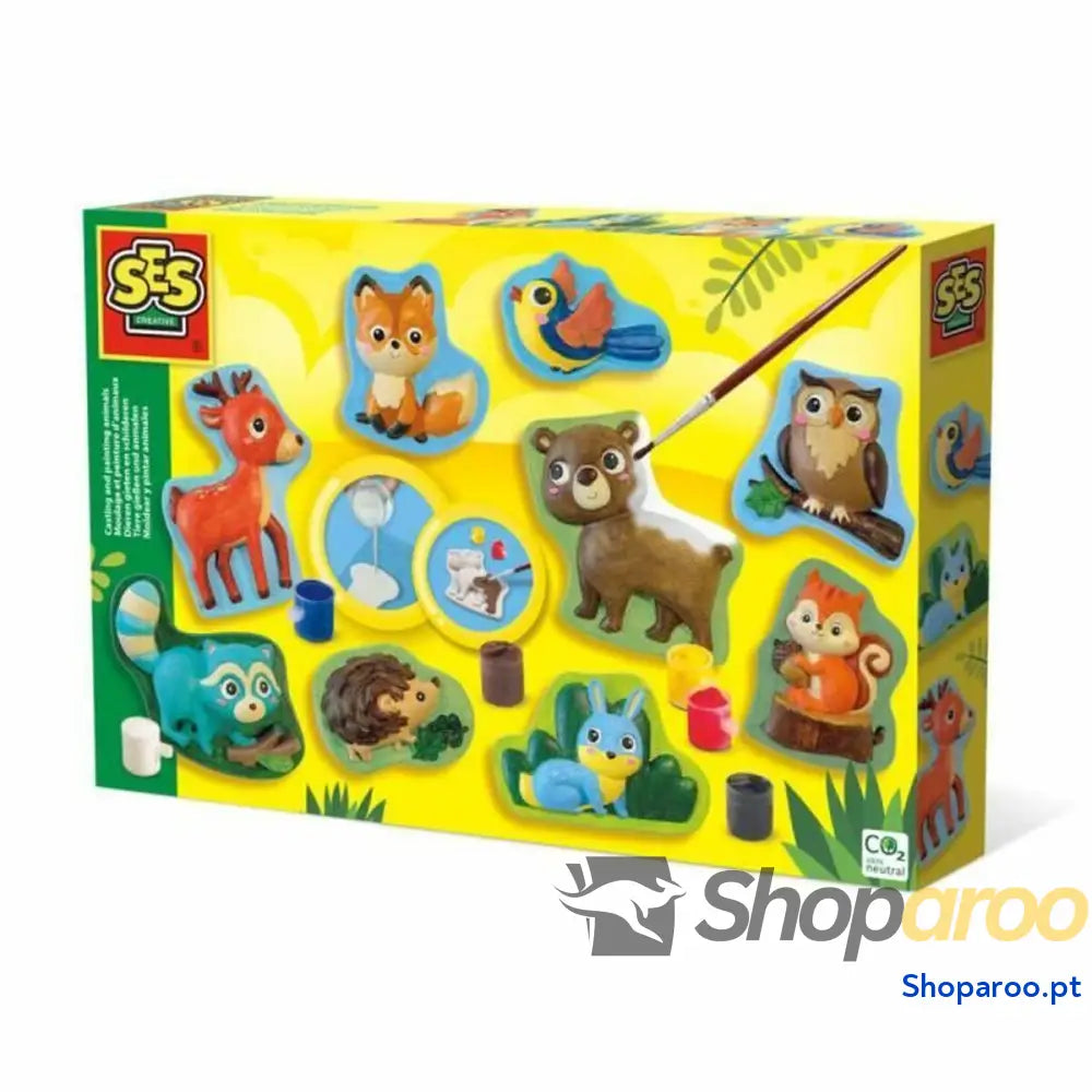 Conjunto de Desenho SES Creative Forest animals