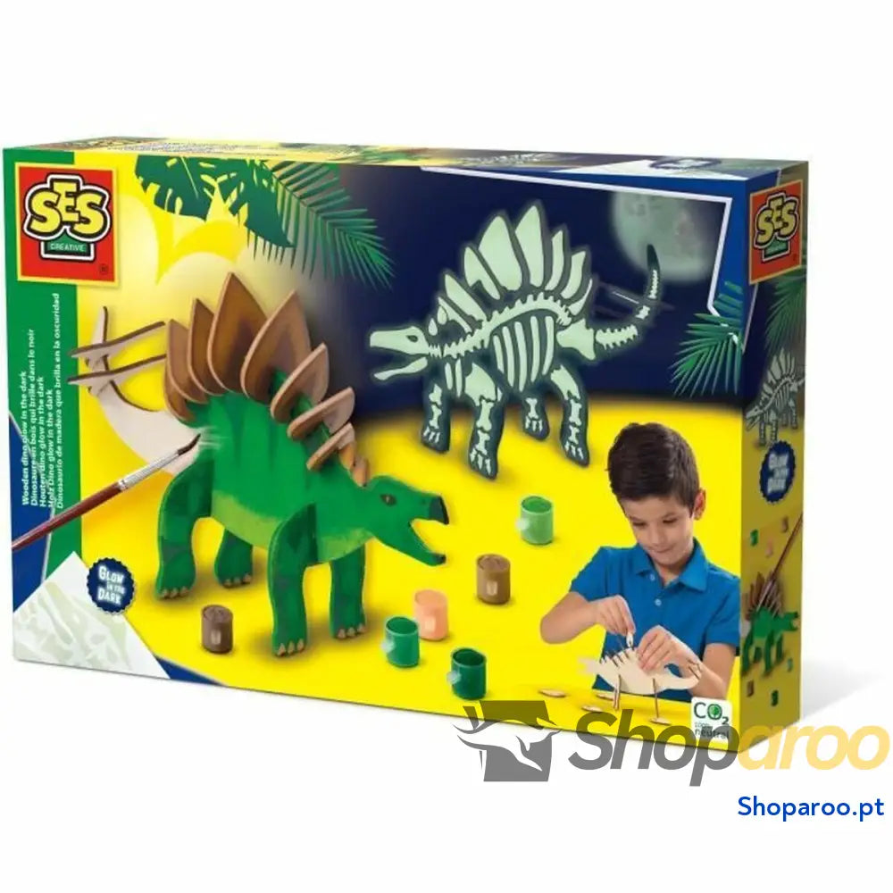 Conjunto de Desenho SES Creative Glow in the Dark