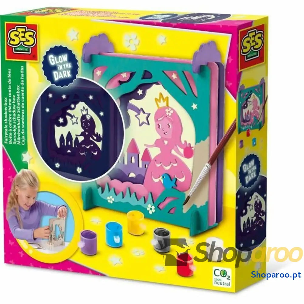 Conjunto de Desenho SES Creative glows in the dark