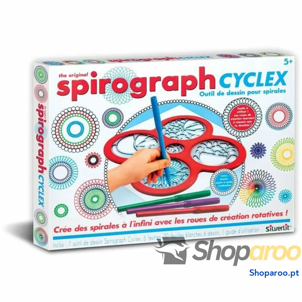 Conjunto de Desenho Spirograph Silverlit cyclex 1 Peça