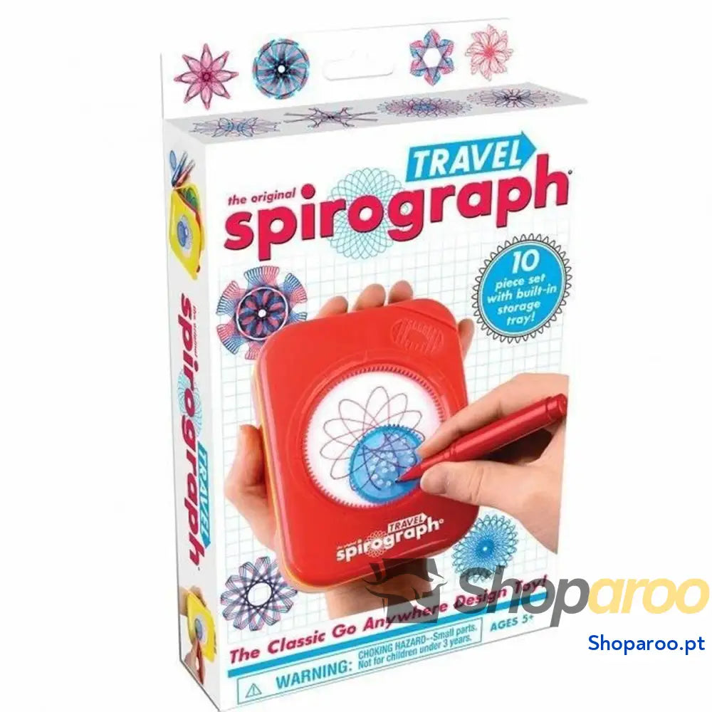 Conjunto de Desenho Spirograph Silverlit travel Multicolor 10 Peças