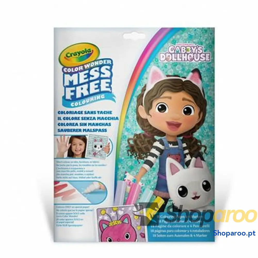 Conjunto de Escrita Crayola Foldalope Color Wonder