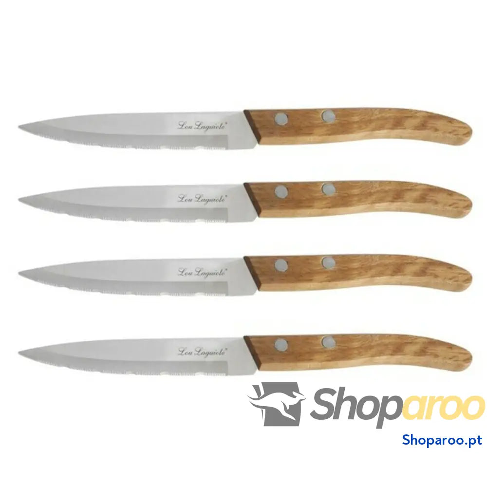 Conjunto de Facas Amefa 497511NT01PK4 Castanho Metal 4 Peças 21,5 cm (4 Unidades)