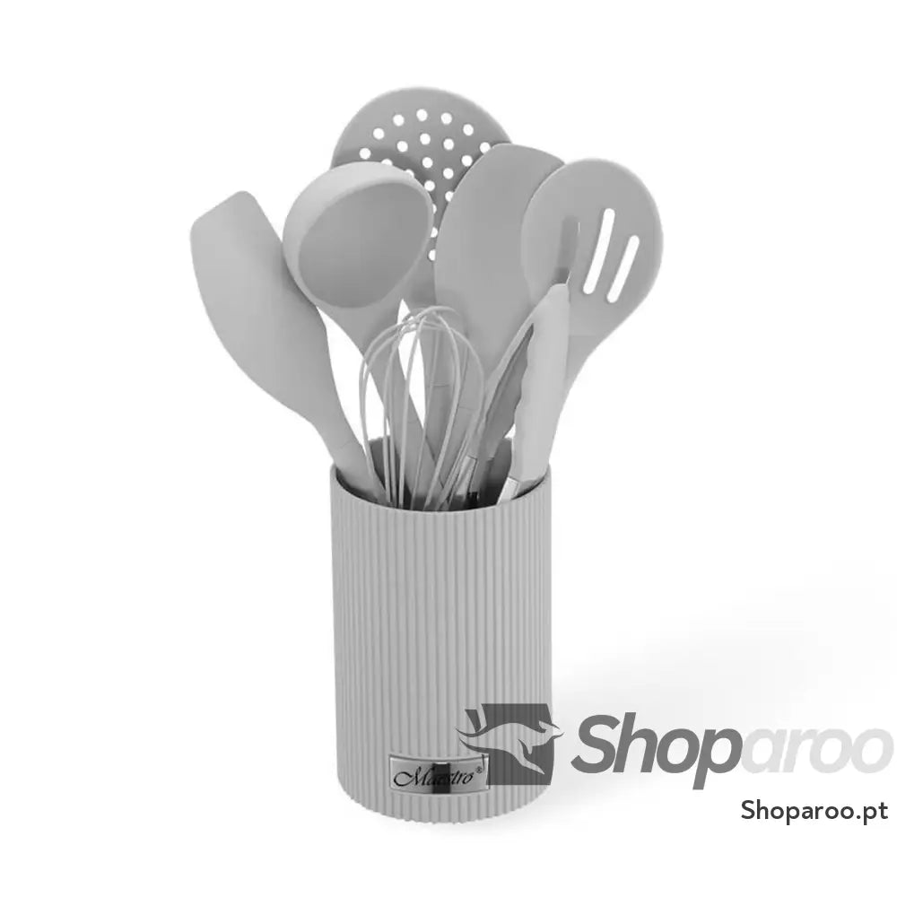 Conjunto de Facas de Cozinha e Suporte Feel Maestro MR-1542-GREY