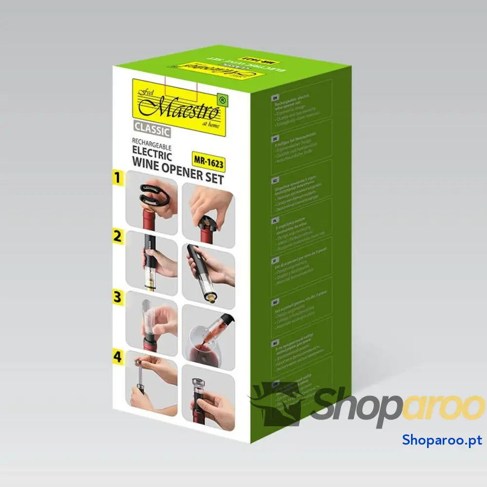 Conjunto de Facas de Cozinha e Suporte Feel Maestro MR-1623