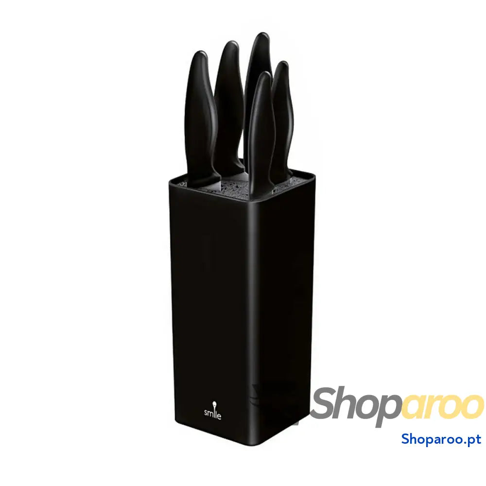 Conjunto de Facas de Cozinha e Suporte Smile