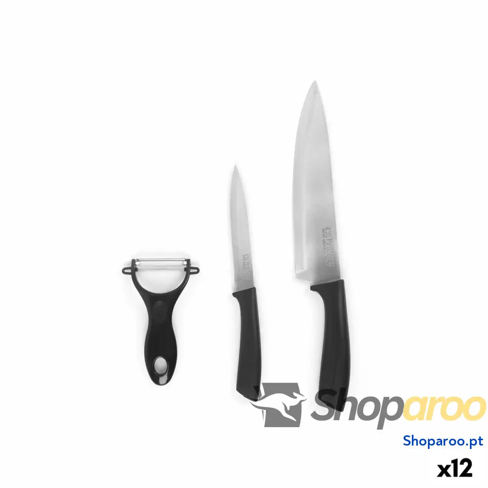 Conjunto de Facas de Descascar Cuyfor 2 Peças (12 Unidades)