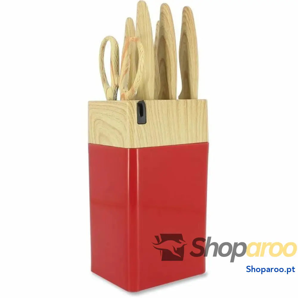 Conjunto de Facas Menastyl Polipropileno Cor de Rosa 6 Peças (6 Unidades)