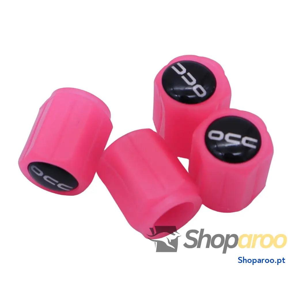 Conjunto de Fichas e Tomadas OCC Motorsport OCCLEV003 4 Unidades Fluorescente Cor de Rosa