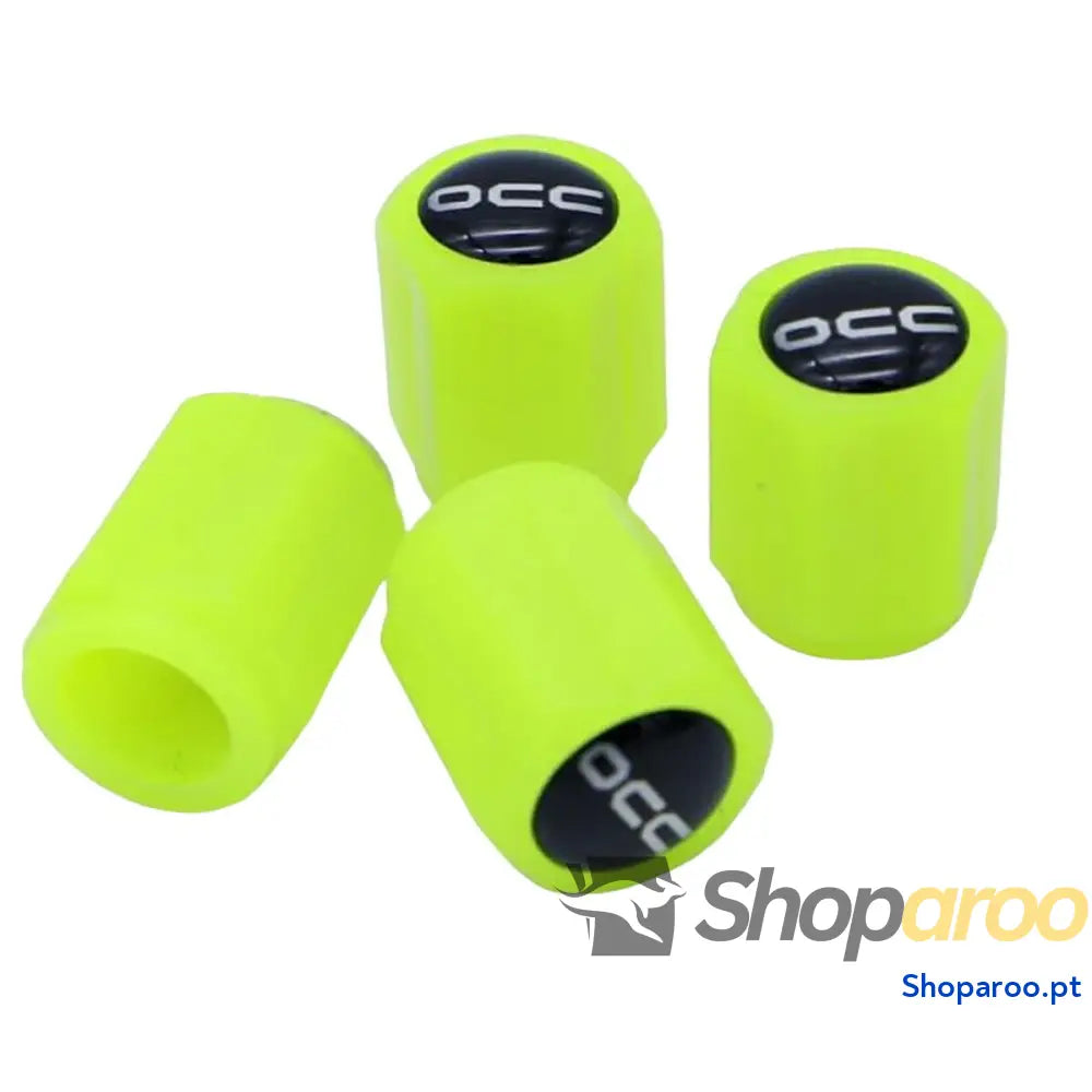 Conjunto de Fichas e Tomadas OCC Motorsport OCCLEV005 4 Unidades Fluorescente Amarelo