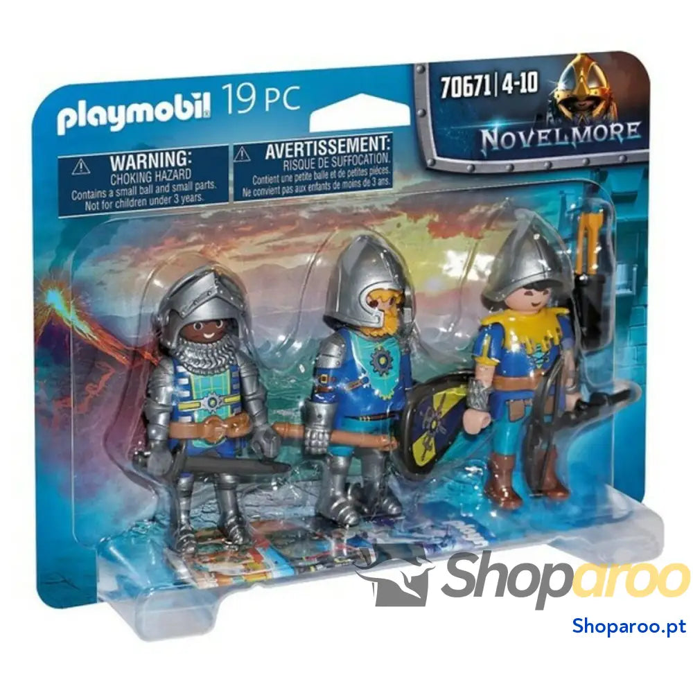 Conjunto de Figuras Novelmore Knights Playmobil 70671 (19 pcs)